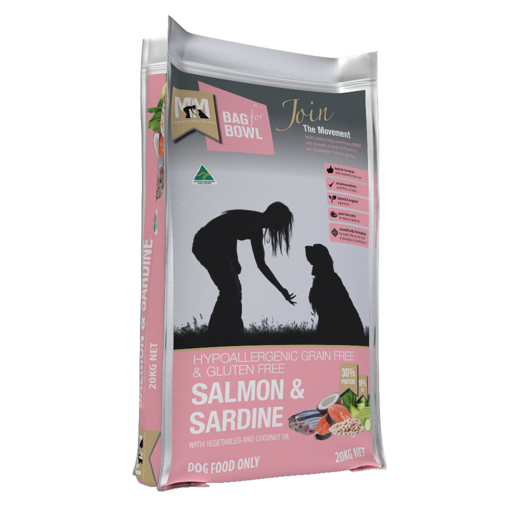 Meals for mutts on sale grain free salmon sardine